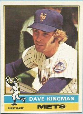 Dave Kingman #40 Baseball Cards 1976 O Pee Chee