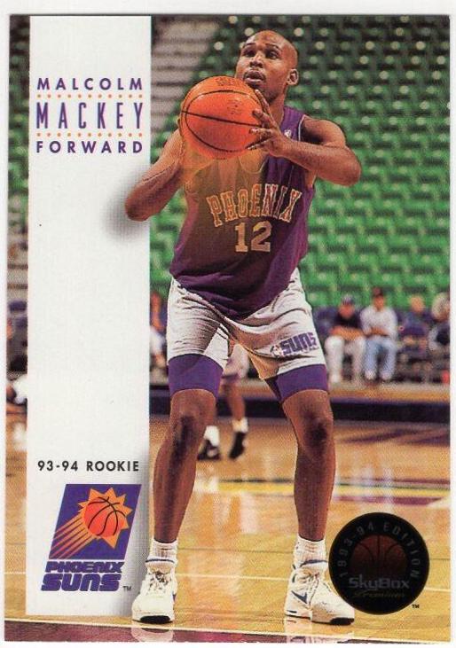 Malcolm Mackey #268 Basketball Cards 1993 Skybox Premium