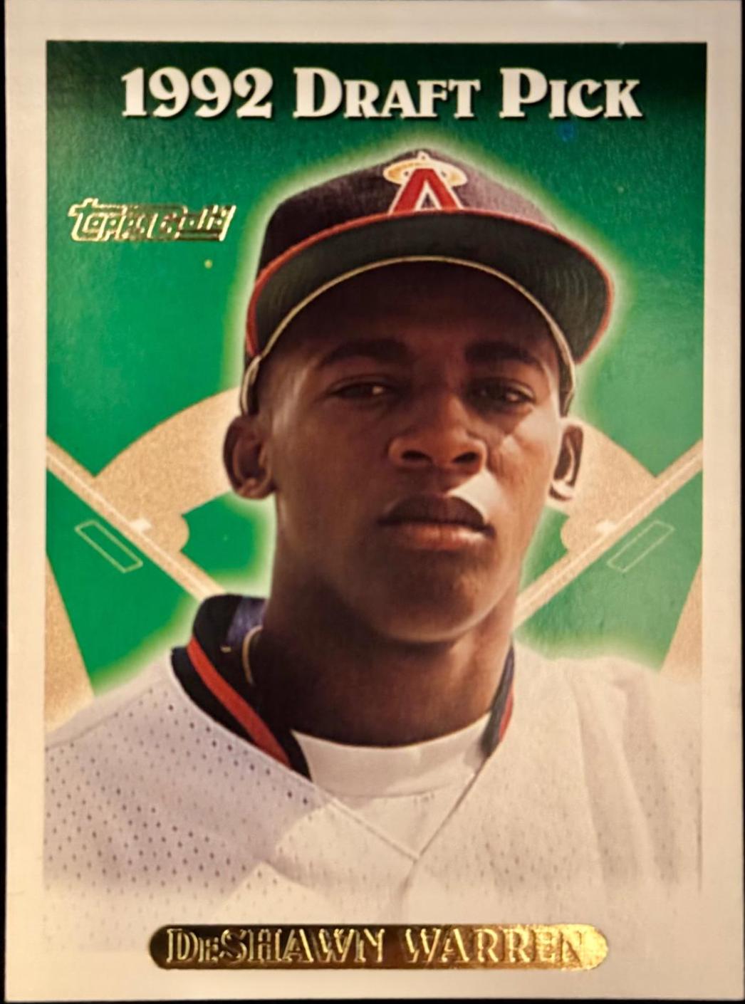 Deshaun Warren #574 Baseball Cards 1993 Topps Gold