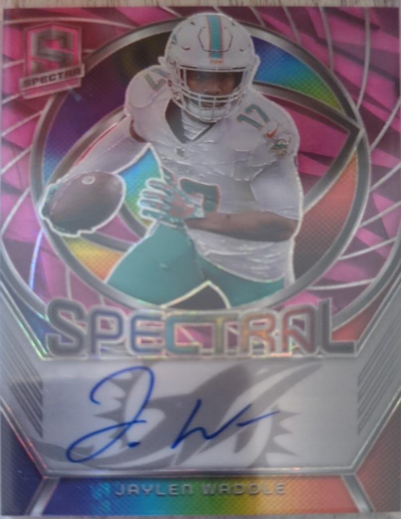 Jaylen Waddle [Neon Pink] #SS-JWE
