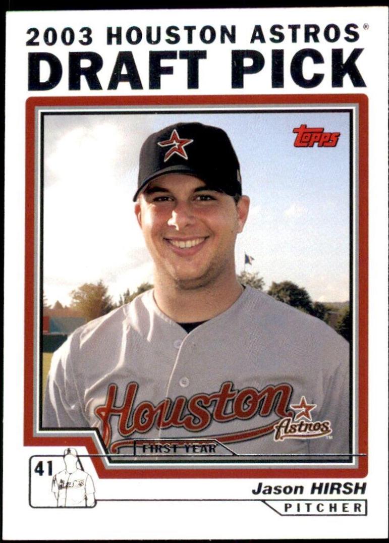 Jason Hirsh #682 Baseball Cards 2004 Topps