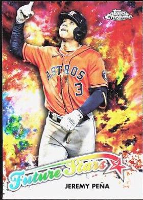 Jeremy Pena #FS-10 Baseball Cards 2023 Topps Chrome Future Stars