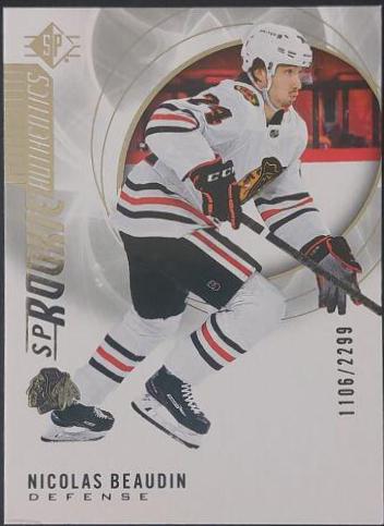 Nicolas Beaudin #133 2020-21 SP Hockey