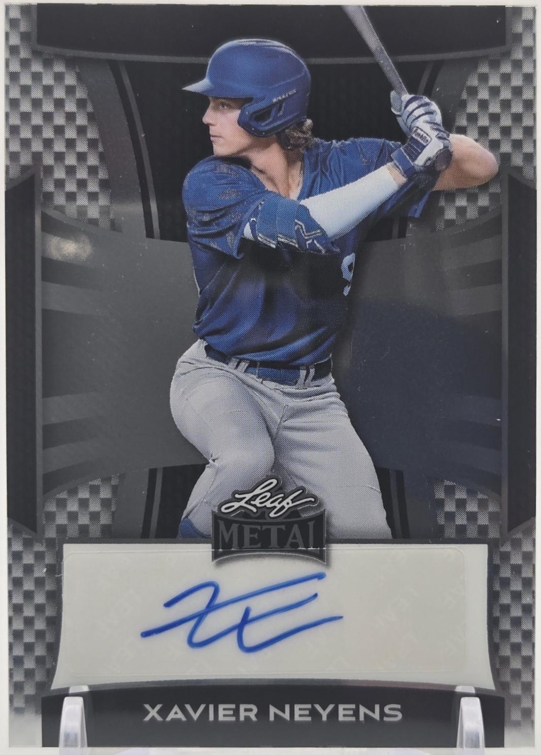 Xavier Neyens #BA-XN1 2025 Leaf Metal Autograph Baseball