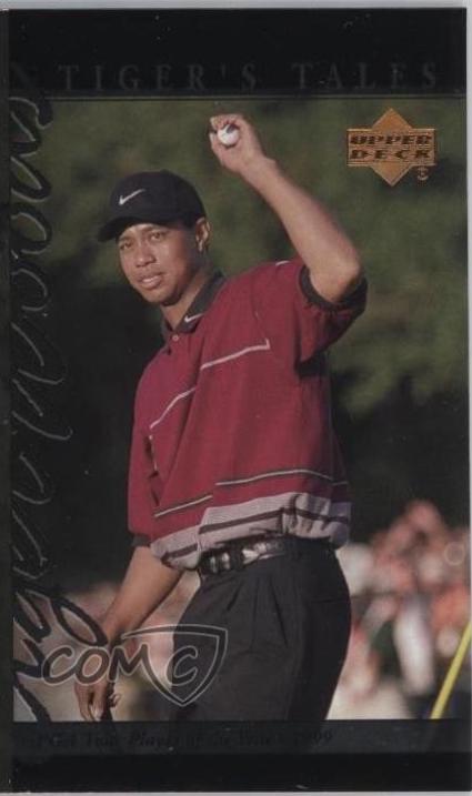 Tiger Woods #TT18 Golf Cards 2001 Upper Deck Tiger's Tales