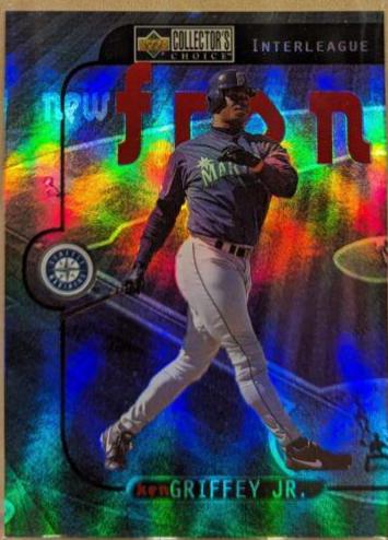 Ken Griffey Jr #NF11 Baseball Cards 1997 Collector's Choice New Frontier