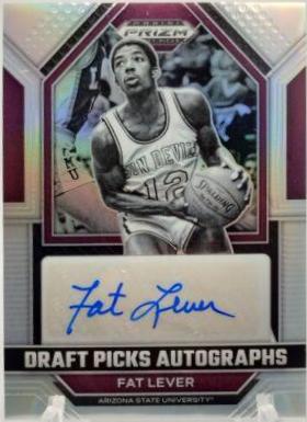 Fat Lever #DPA-FAT Basketball Cards 2023 Panini Prizm Draft Picks Autographs