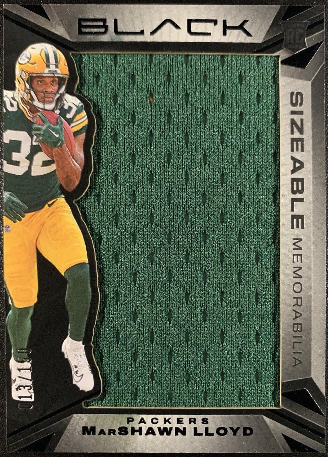 MarShawn Lloyd #SR-MLD 2024 Panini Black Sizeable Rookie Memorabilia Football