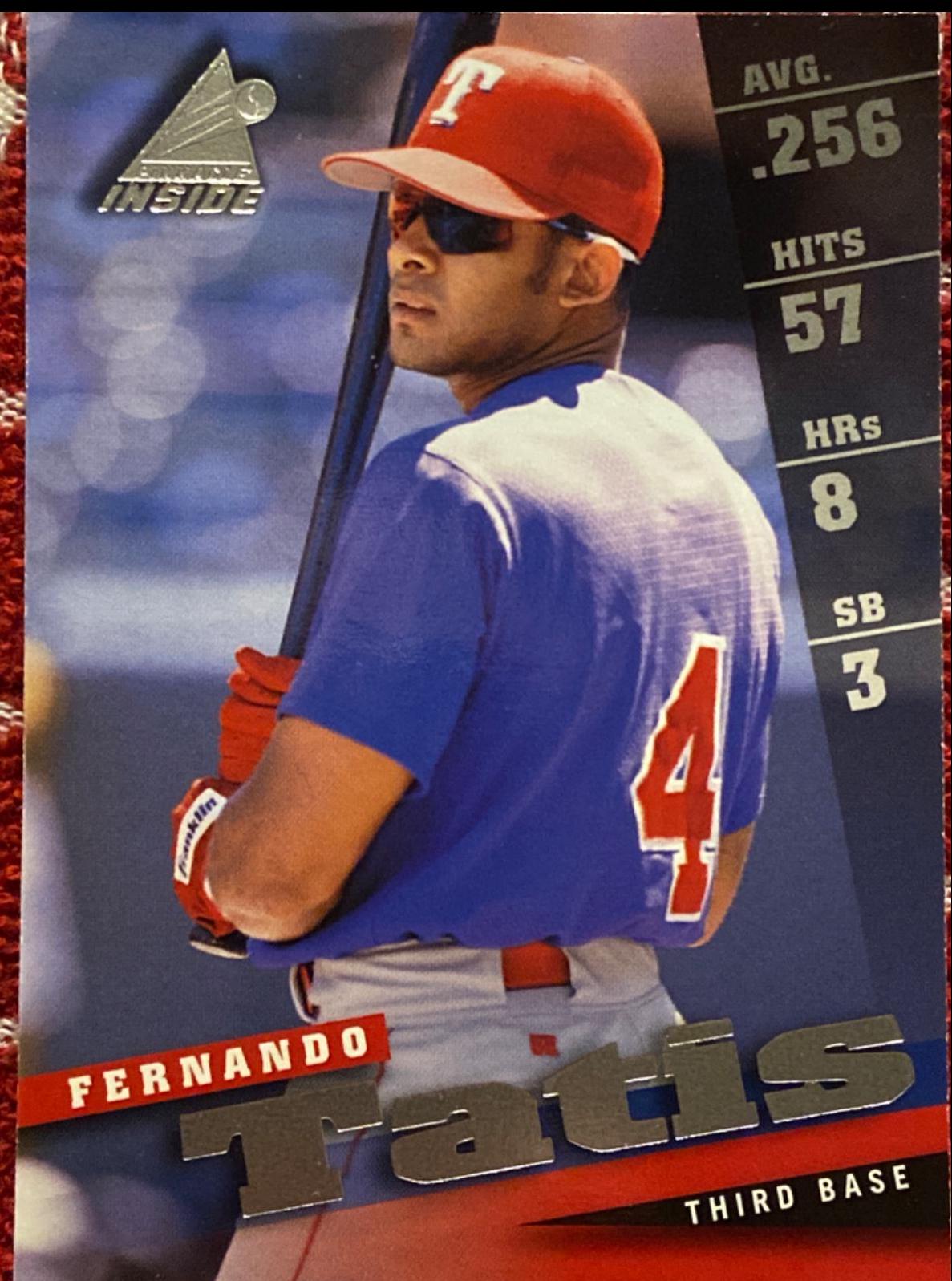 Fernando Tatis #79 Baseball Cards 1998 Pinnacle Inside
