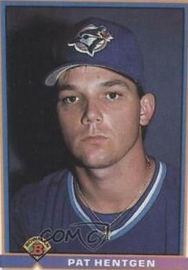 Pat Hentgen #23 Baseball Cards 1991 Bowman