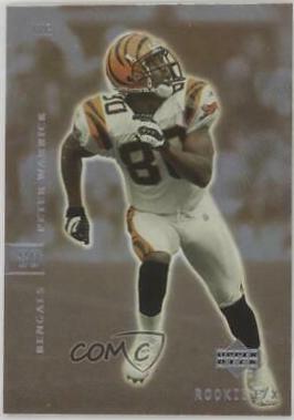 Peter Warrick #18 Football Cards 2001 Upper Deck Rookie F/X