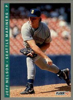 Jeff Nelson #311 Baseball Cards 1993 Fleer