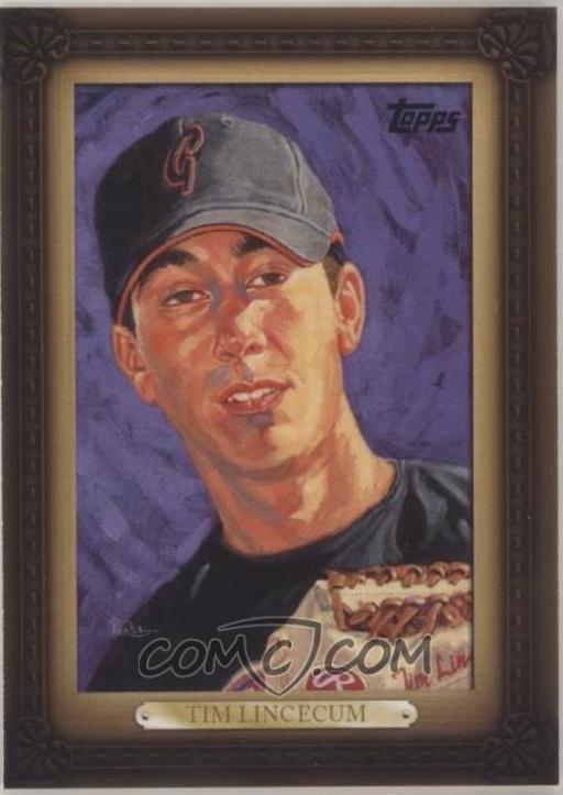 Tim Lincecum #WMDP-5 Baseball Cards 2008 Topps Wal Mart Dick Perez