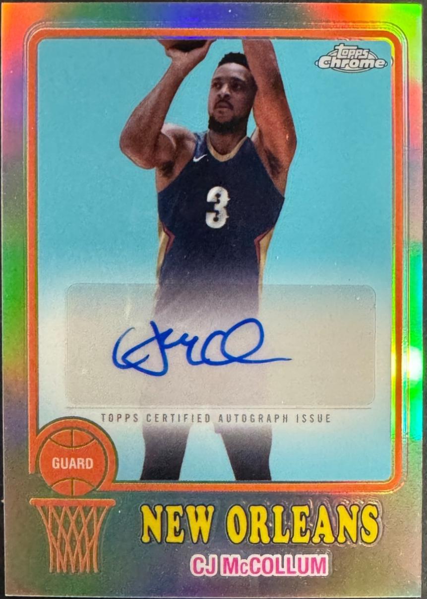 CJ McCollum [Refractor] #73TA-CM