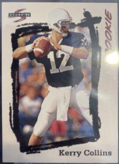 Kerry Collins #256 Football Cards 1995 Panini Score