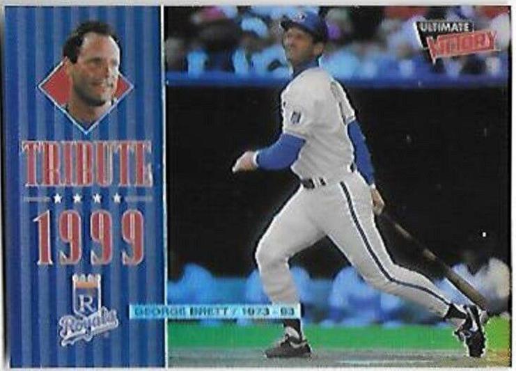 George Brett #T3 Baseball Cards 1999 Ultimate Victory Tribute