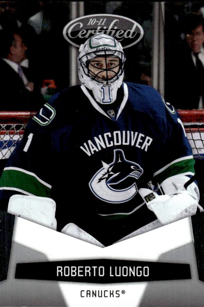 Roberto Luongo #142 2010-11 Panini Certified Hockey