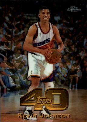 Kevin Johnson #T36 Basketball Cards 1997 Topps Chrome Topps 40