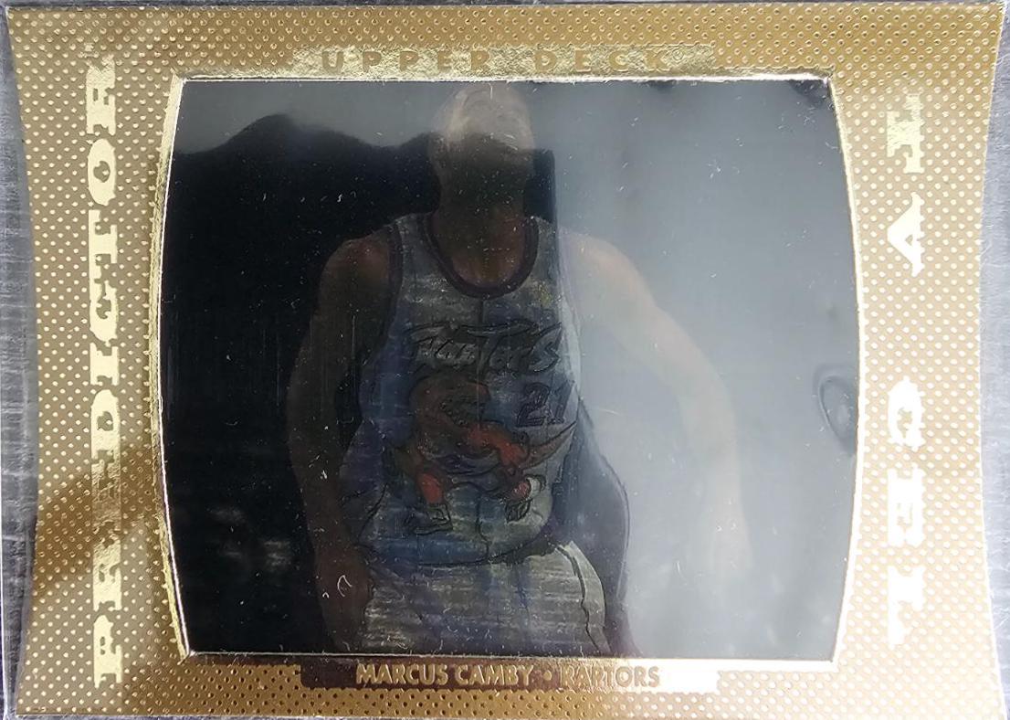 Marcus Camby #TV-17 Basketball Cards 1996 Upper Deck Predictor 2 TV Cel