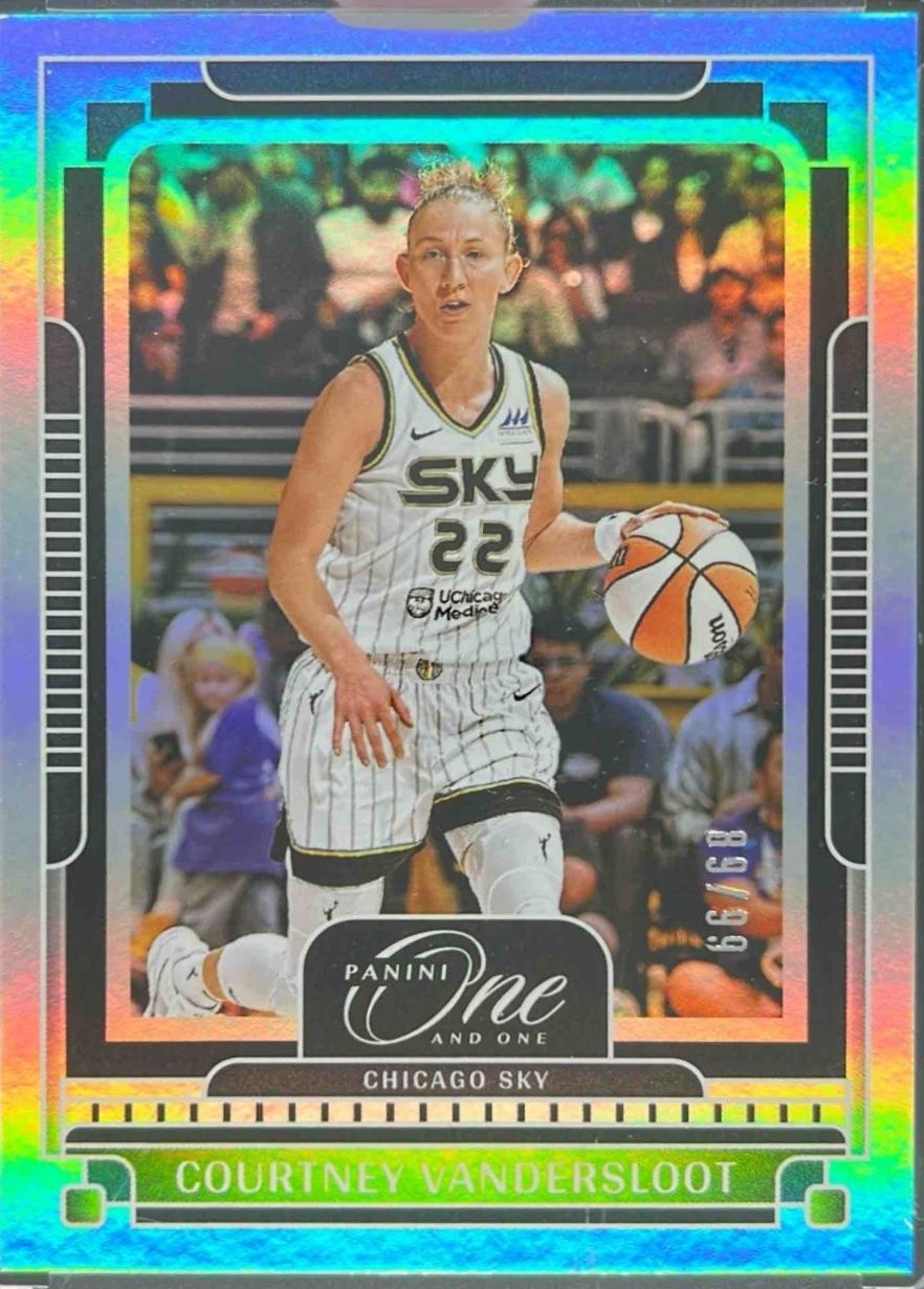 Courtney Vandersloot #26 2025 Panini One And One WNBA