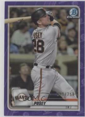 Buster Posey [Purple Refractor] #21