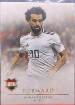 Mohamed Salah #88 Soccer Cards 2021 Futera Unique World