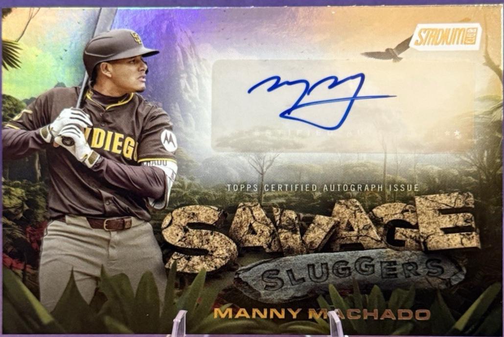 Manny Machado #SS-MM Prices | 2025 Topps Stadium Club Savage