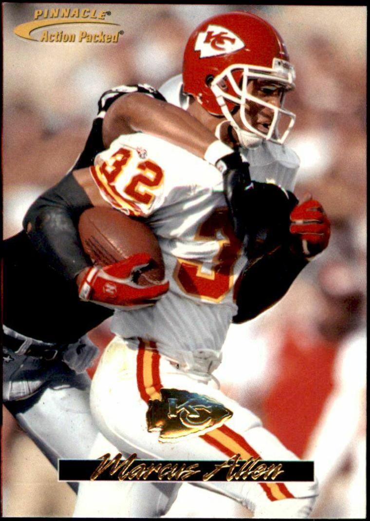 Marcus Allen #25 Football Cards 1996 Action Packed