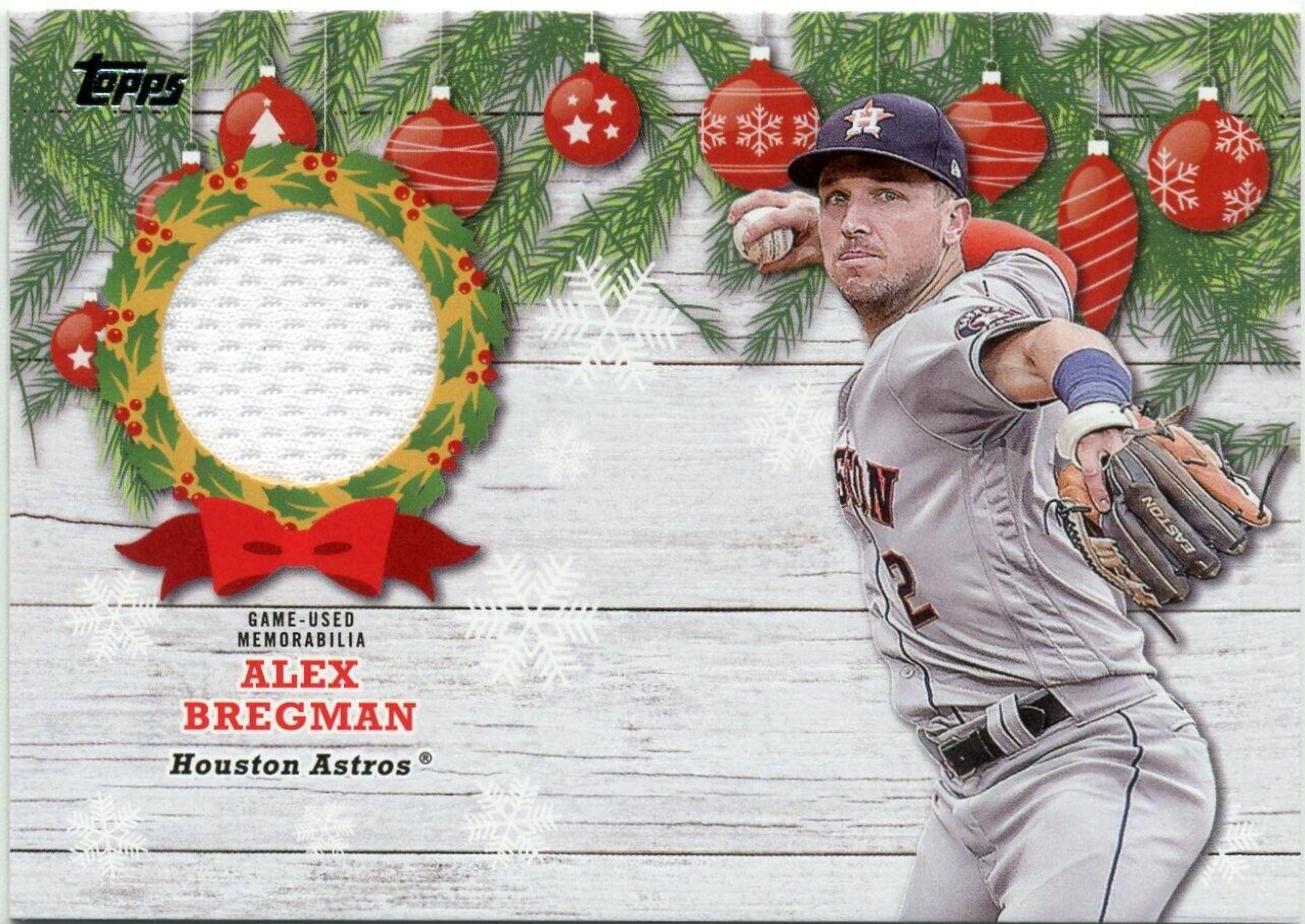 Alex Bregman #WRC-AB Baseball Cards 2022 Topps Holiday Relics
