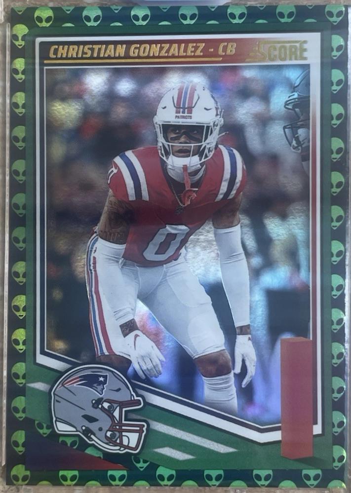 Christian Gonzalez #228 2025 Panini Score Football