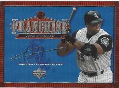 Frank Thomas #F1 Baseball Cards 2001 Upper Deck the Franchise