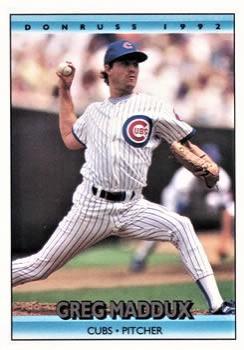 Greg Maddux #520 Baseball Cards 1992 Donruss