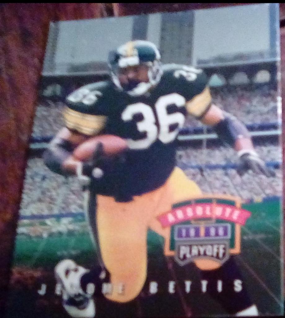 Jerome Bettis #096 Football Cards 1996 Playoff Absolute
