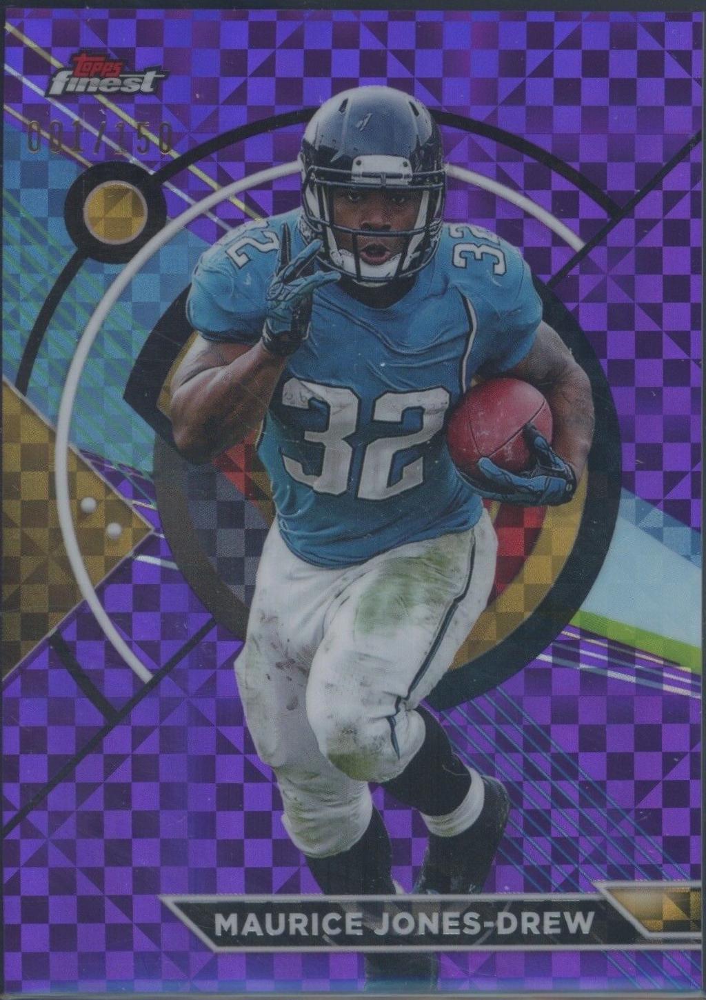 Maurice Jones-Drew [Purple Checkerboard Refractor] #198