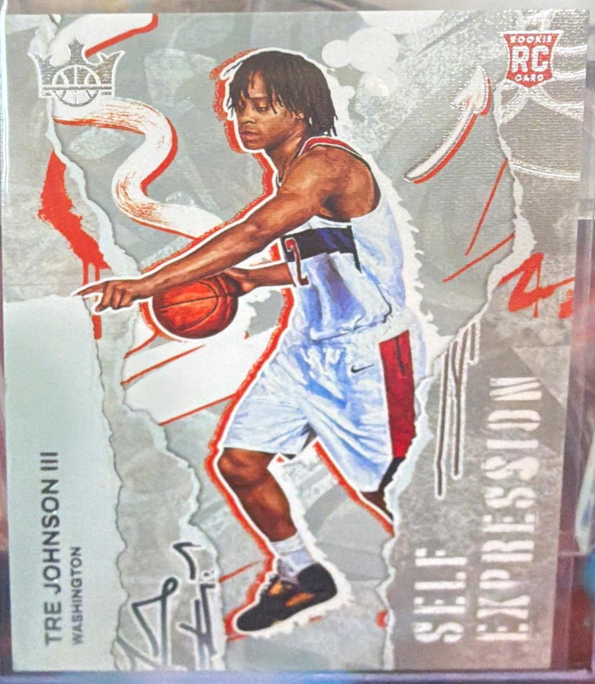 Tre Johnson III #6 2025-26 Panini Court Kings Basketball Self Expression