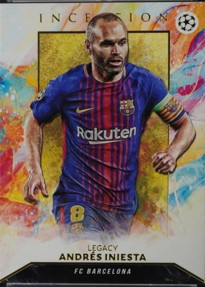 Andres Iniesta #31 2023 Topps Inception UEFA