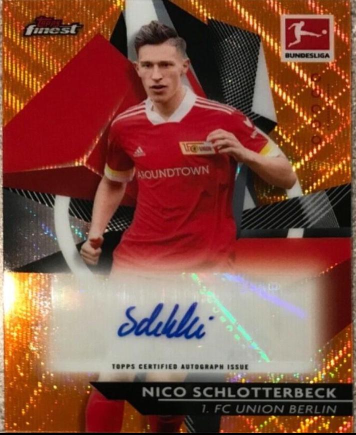Nico Schlotterbeck [Orange Wave Refractor] #BCA-NC