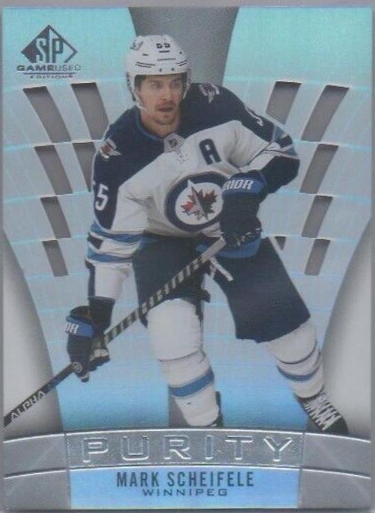 Mark Scheifele #P-19 Hockey Cards 2021 SP Game Used Purity