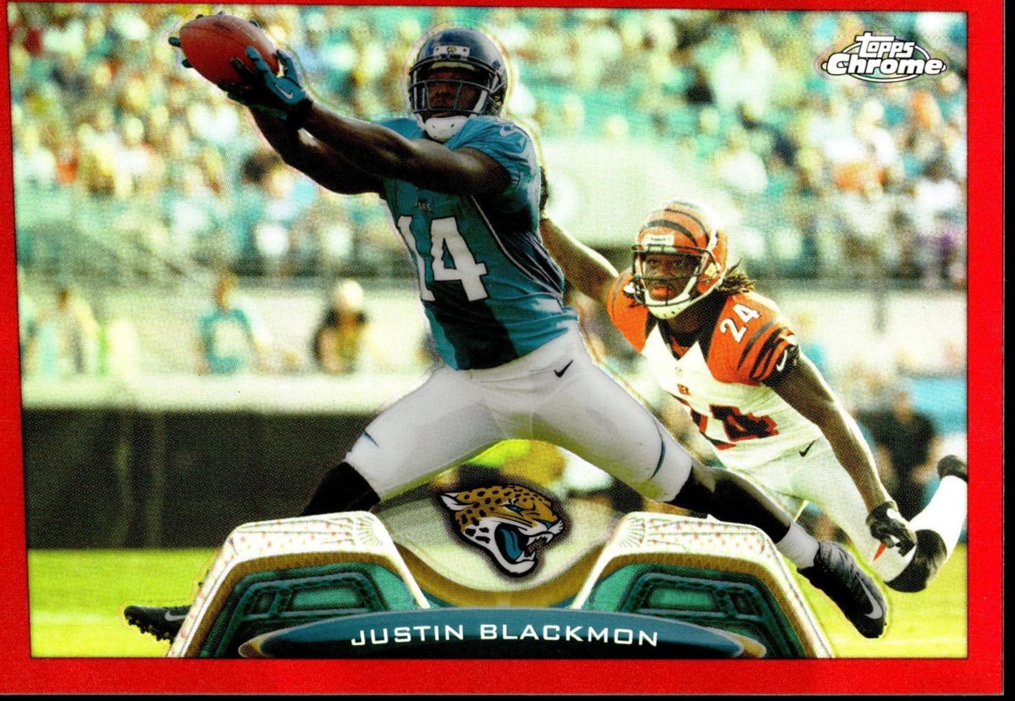 Justin Blackmon [Red Refractor] #173