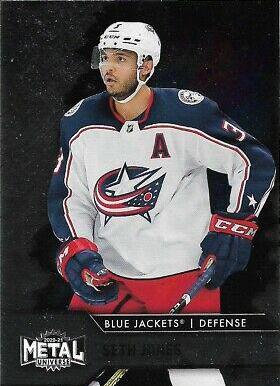 Seth Jones #3 Hockey Cards 2020 Skybox Metal Universe