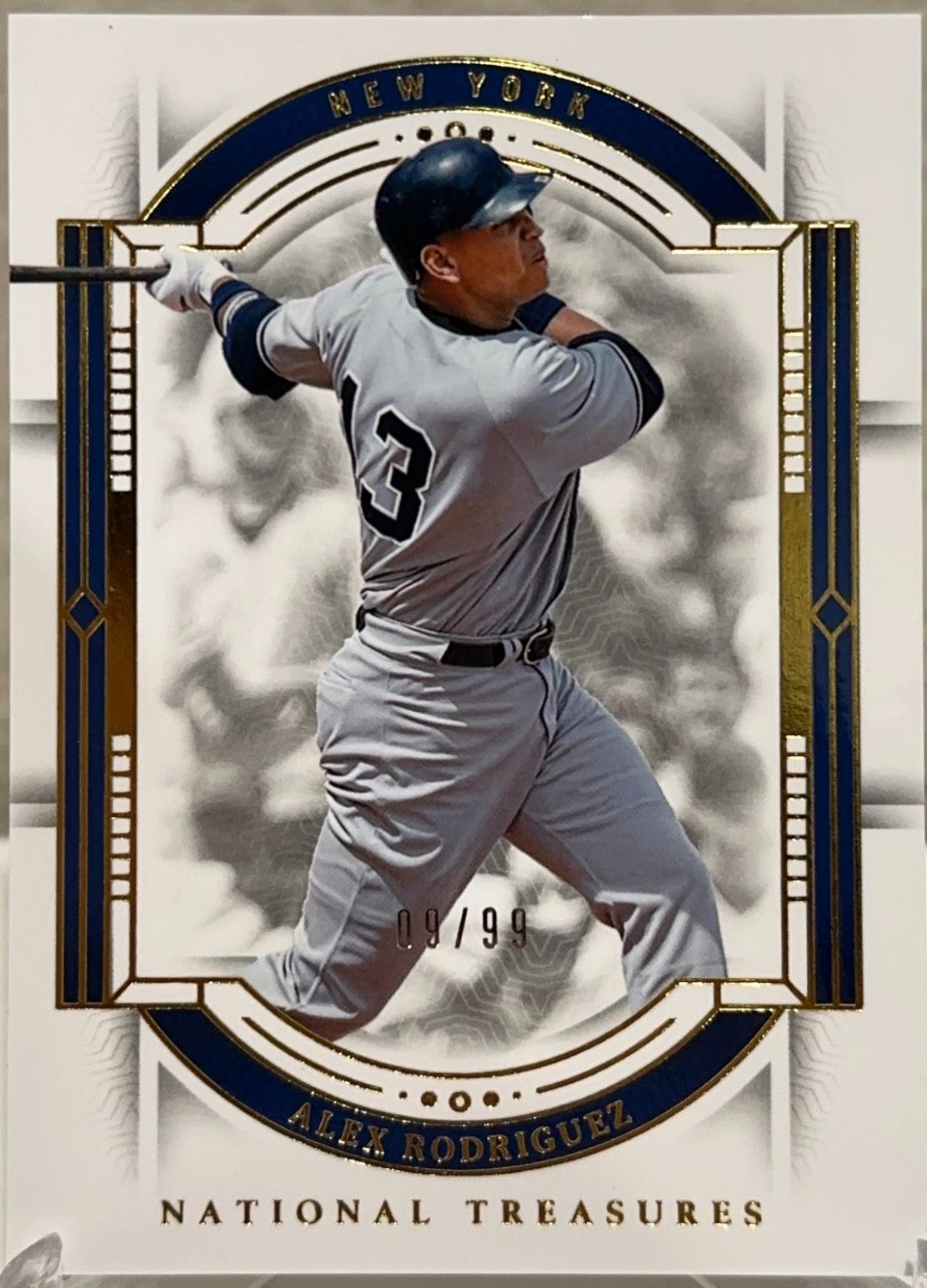 Alex Rodriguez #21 2024 Panini National Treasures Baseball