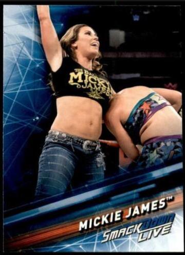 Mickie James #36 Wrestling Cards 2019 Topps WWE Smackdown Live