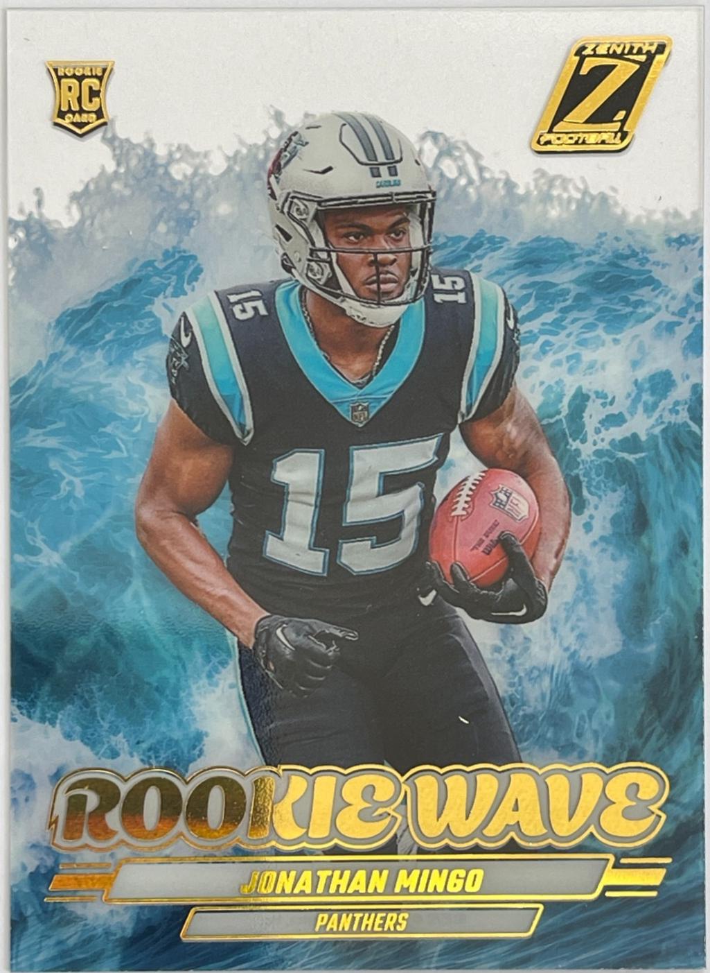 Jonathan Mingo #13 Football Cards 2023 Panini Zenith Rookie Wave