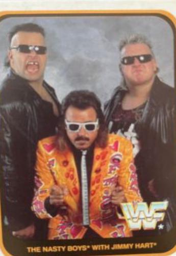 The Nasty Boys, Jimmy Hart #6 Wrestling Cards 1991 Merlin WWF