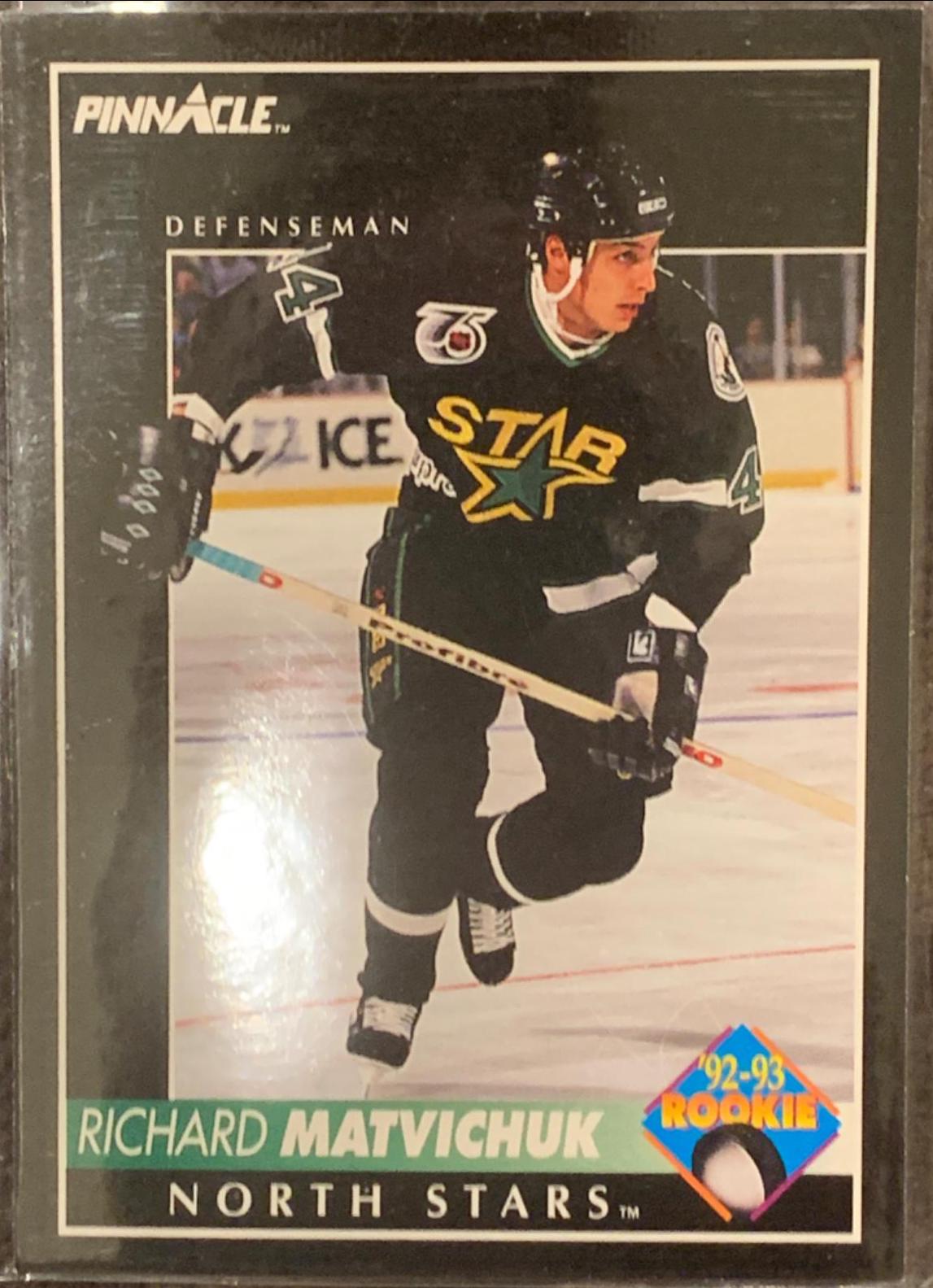Richard Matvichuk #391 Hockey Cards 1992 Pinnacle