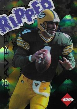 Brett Favre #6 Football Cards 1996 Collector's Edge Ripped