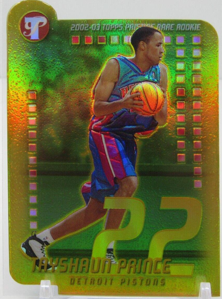 Tayshaun Prince [Gold Refractor] #119
