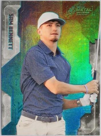 Sam Bennett #90 2024 Skybox Metal Universe Champions Golf