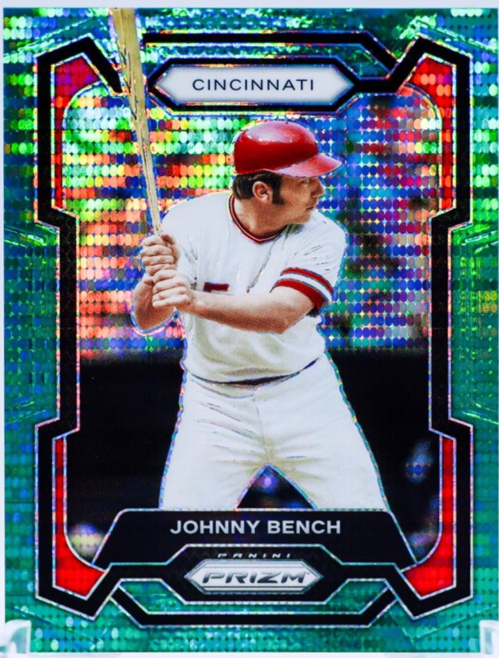 Johnny Bench [Green Pulsar] #253