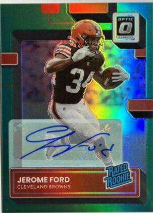 Jerome Ford [Autograph Green] #280